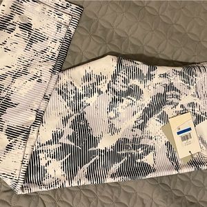 dkny sport women's printed high waist 7/8 leggings